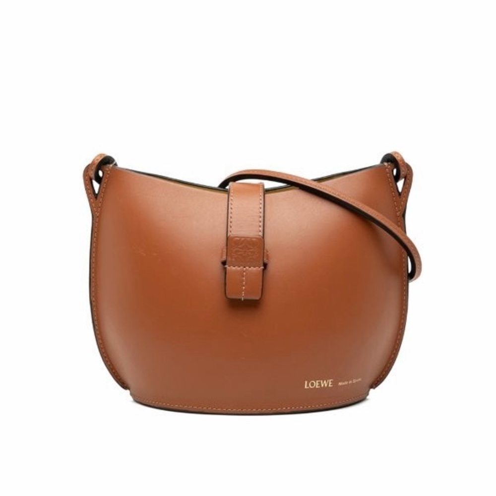 Loewe Leather Molded Bucket Bag